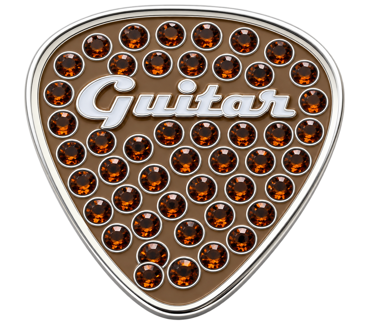 Guitar Pick Crystal Ball Marker & Hat Clip by ReadyGOLF