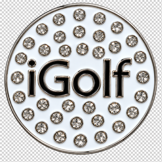 iGolf Crystal Ball Marker & Hat Clip by ReadyGOLF
