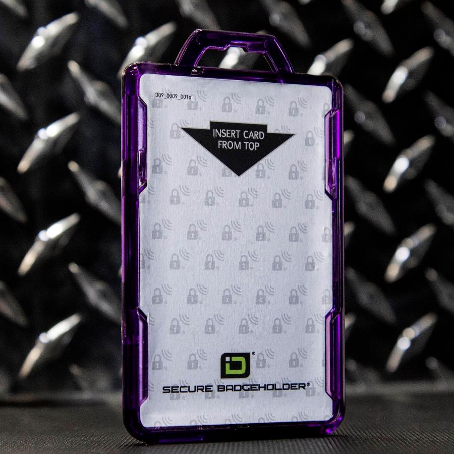 Secure Badge Holder DuoLite ® Vertical 2 ID Card Holder