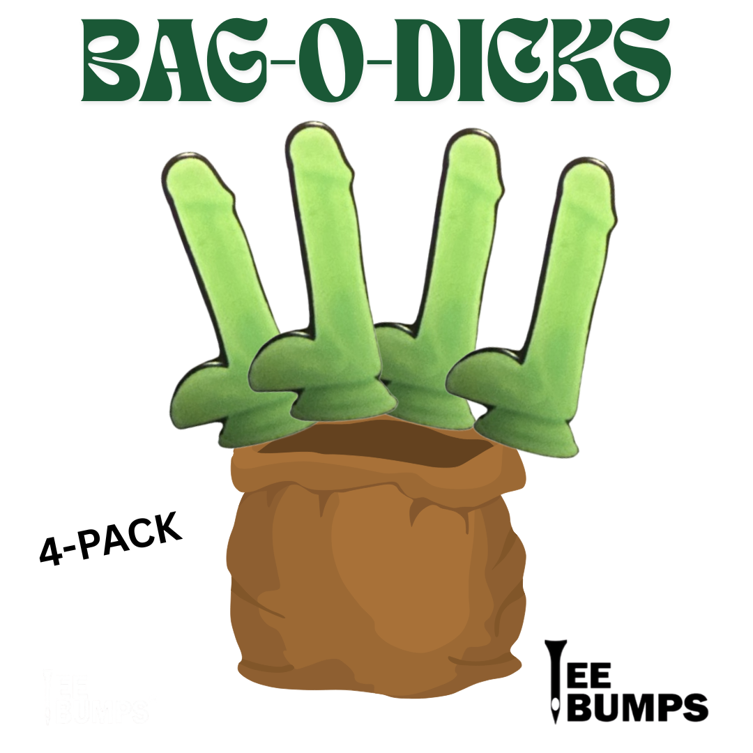 BAG-O-DICKS Ball Markers (4-pack)