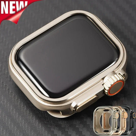 Zinc Plated Apple Watch Case for Series 10 - Durable & Stylish Protection (42MM, 46MM)