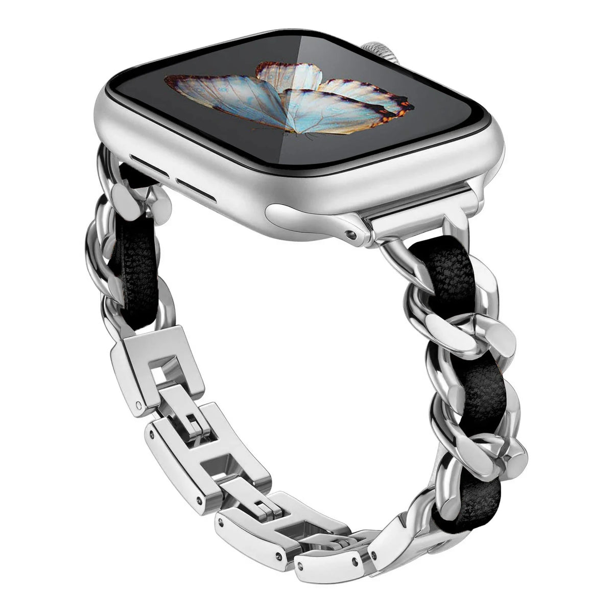 Stainless Steel Apple Watch Strap Series 11/10/9/8/7/6/5/4/ SE / Ultra 1/2/3