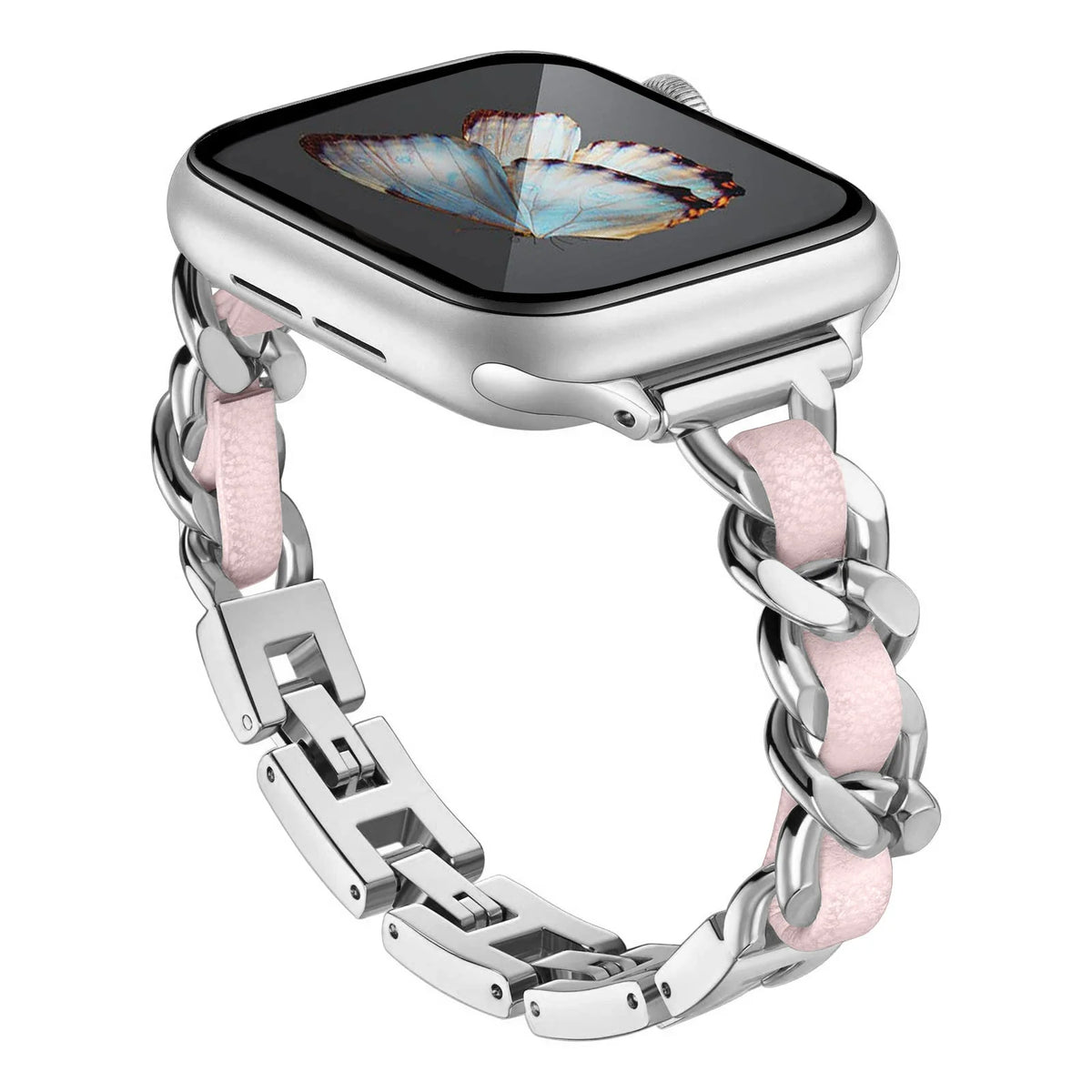 Stainless Steel Apple Watch Strap Series 11/10/9/8/7/6/5/4/ SE / Ultra 1/2/3