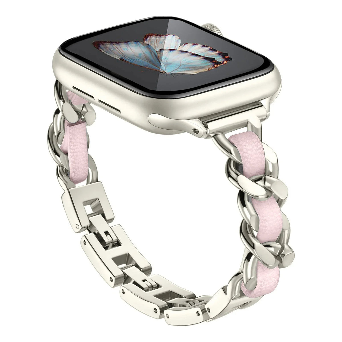 Stainless Steel Apple Watch Strap Series 11/10/9/8/7/6/5/4/ SE / Ultra 1/2/3