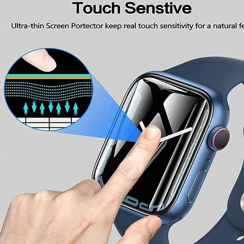 Install Tray Screen Protector for Apple Watch Ultra Series 9 8 7 6 5 4 3 SE