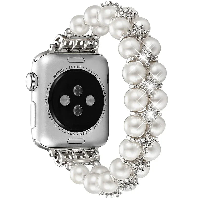 Beaded Apple Watch Band Series 11/10/9/8/7/6/5/4/ SE / Ultra 1/2/3