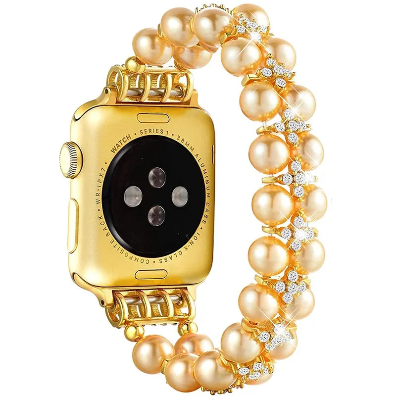 Beaded Apple Watch Band Series 11/10/9/8/7/6/5/4/ SE / Ultra 1/2/3