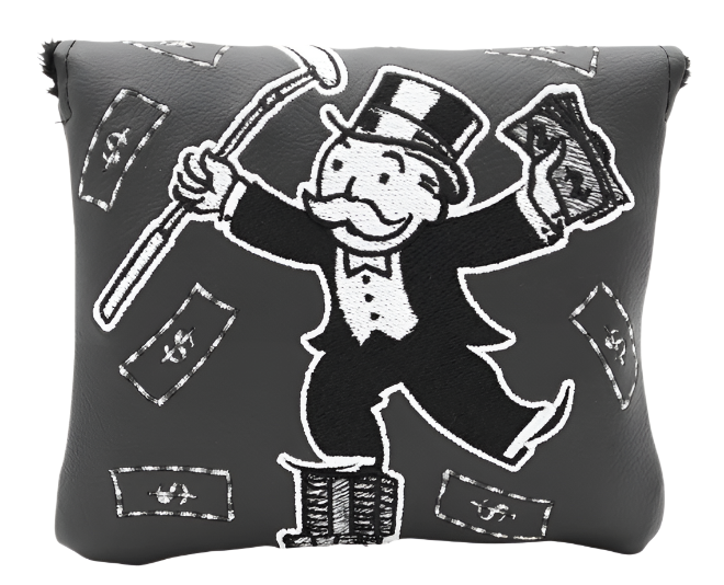 Bettinardi - 2023 Bettinardi x MONOPOLY Blackout Stacked Cash Mid-Square Mallet Putter Headcover