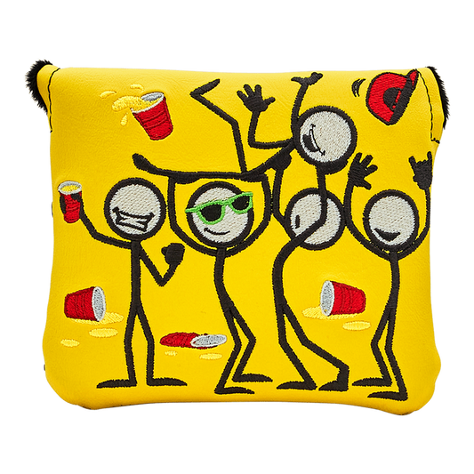 Bettinardi - 2022 Party On! Yellow Crowd Surfing Mallet Headcover