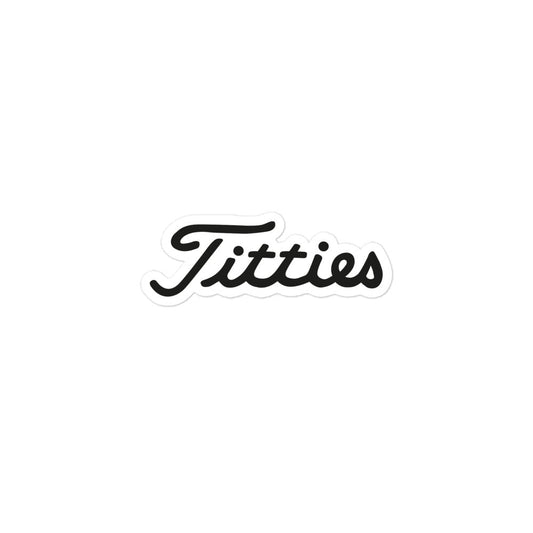 Titties Stickers