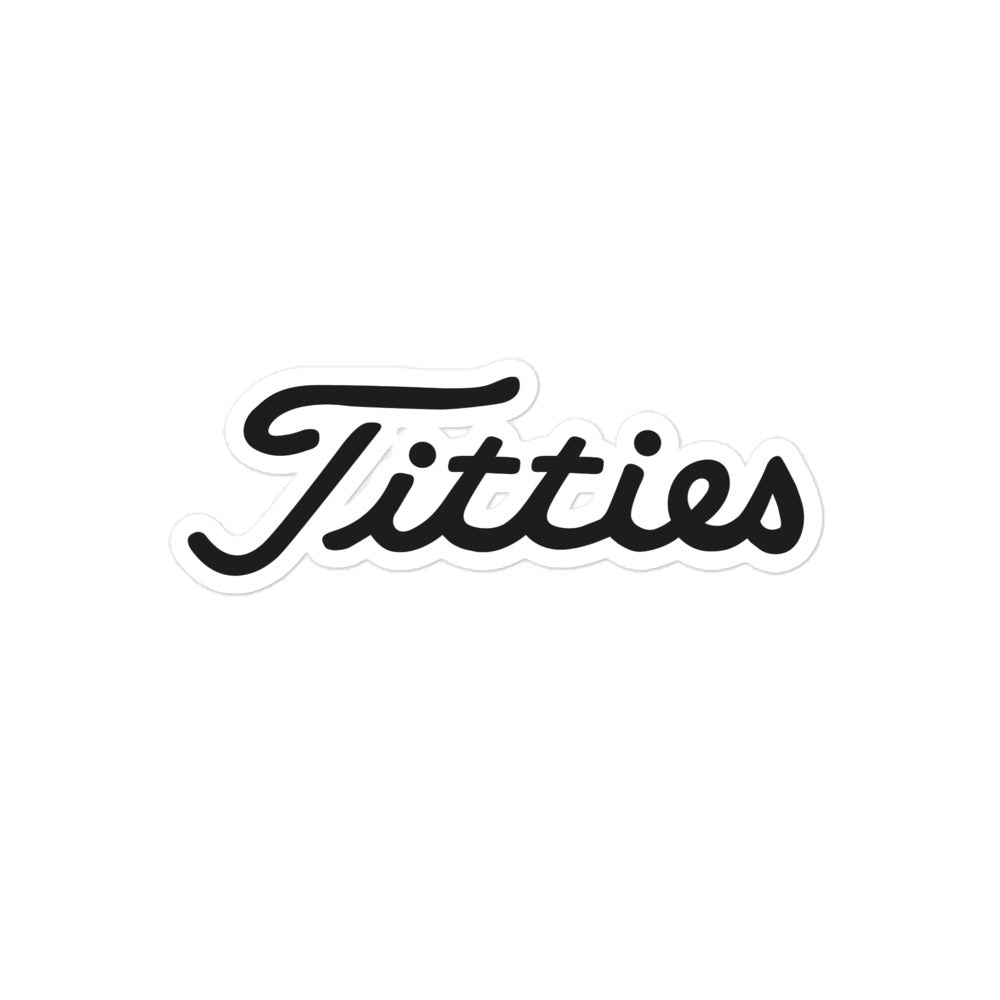 Titties Stickers