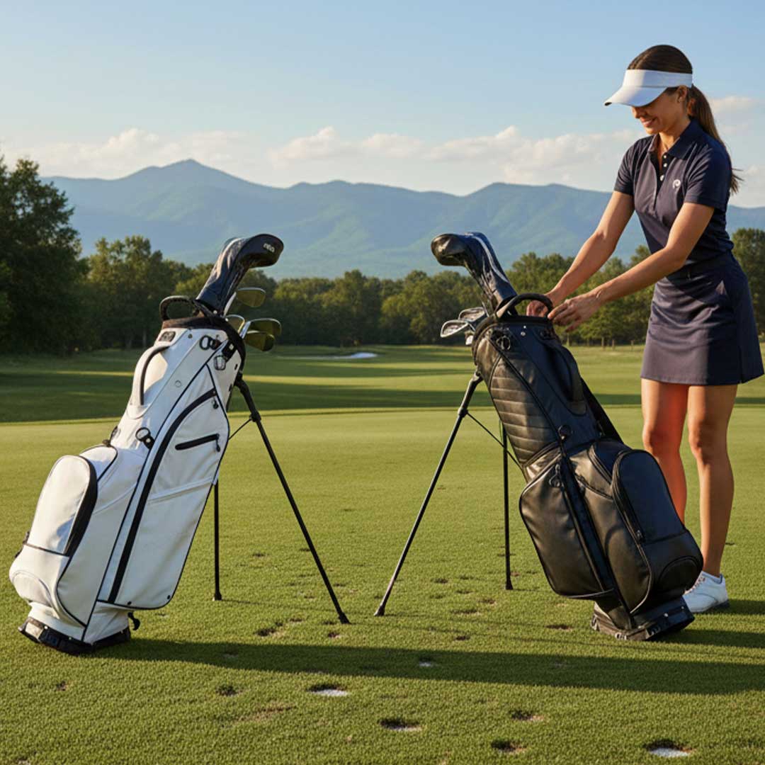 RevCore Lux Lightweight Stand Bag | 4 Way Velvet Lined Dividers