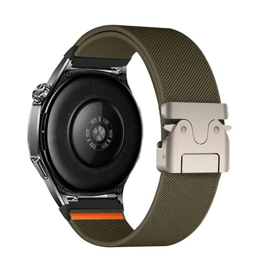 Braided Nylon Watch Band | Samsung Galaxy Watch 7/6/5/4 & Huawei Watch GT5/GT4 Pro/GT3 | 20mm 22mm