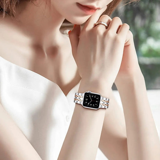 Stainless Steel Mesh Apple Watch Band Series 11/10/9/8/7/6/5/4/ SE / Ultra 1/2/3