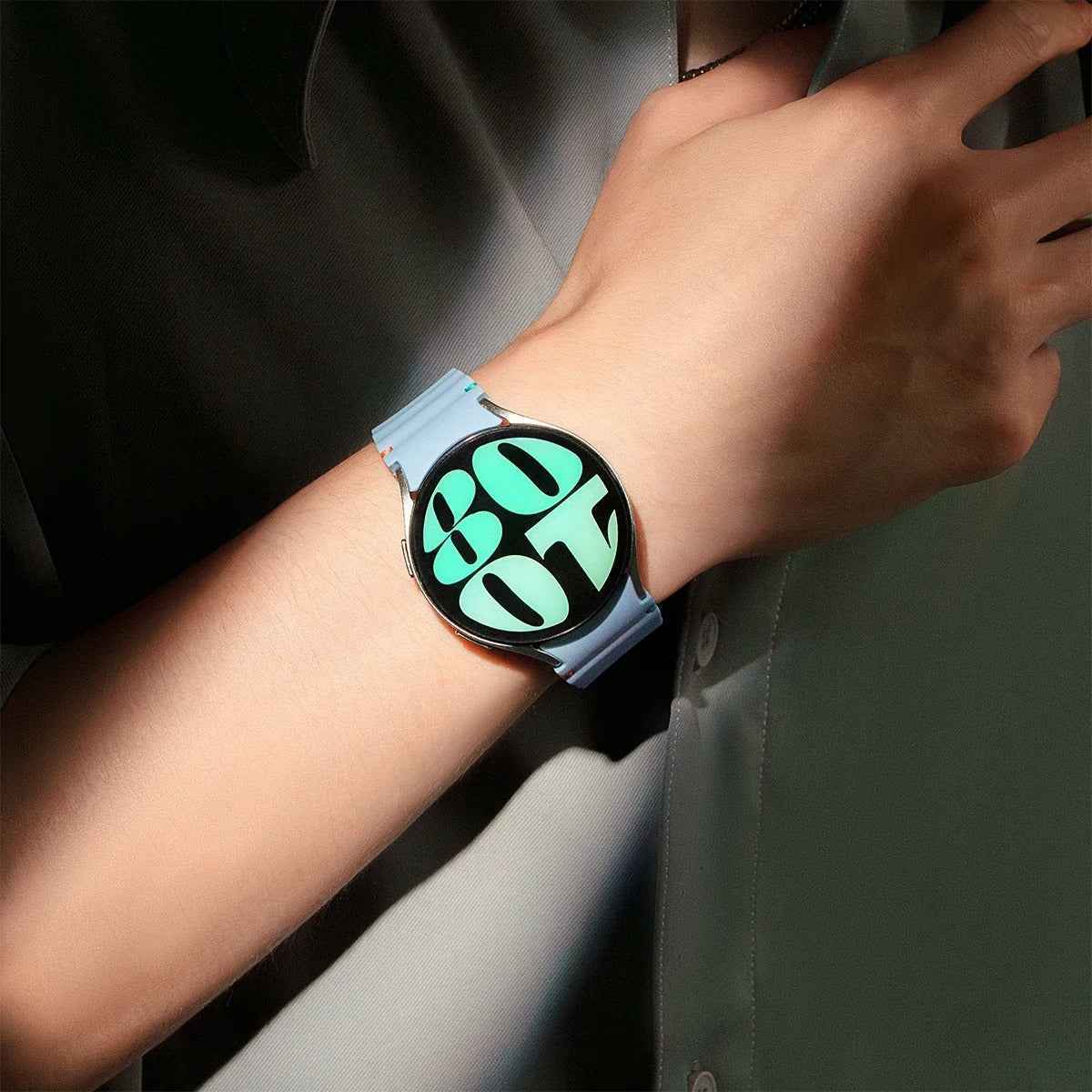 Silicone Samsung Galaxy Watch Band 7 FE 6 5 4 Ultra