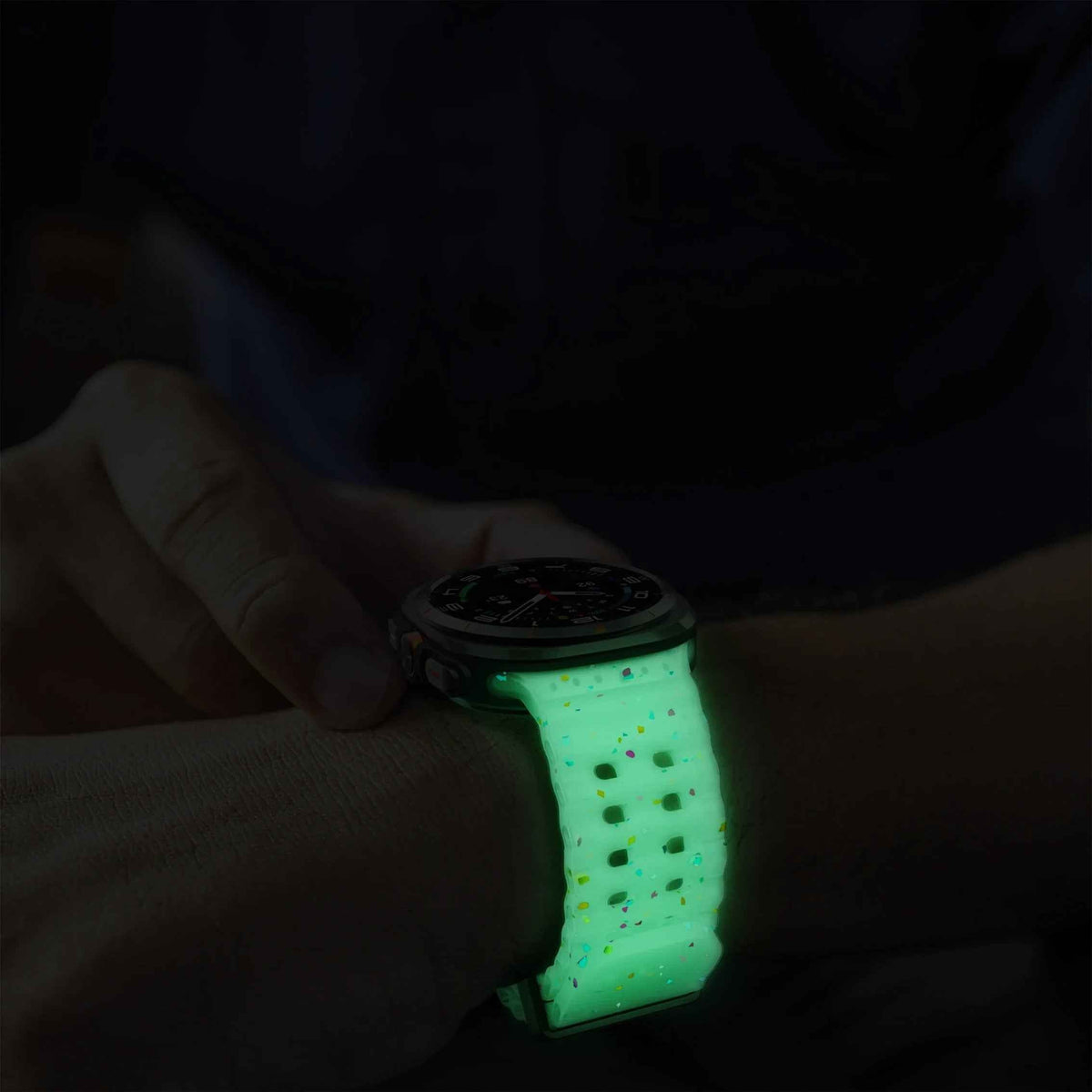 Ocean Silicone Samsung Galaxy 7 Ultra Watch Band 47MM
