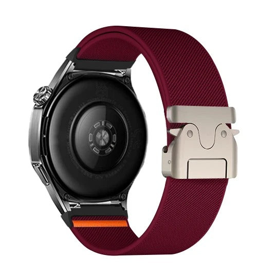 Braided Nylon Watch Band | Samsung Galaxy Watch 7/6/5/4 & Huawei Watch GT5/GT4 Pro/GT3 | 20mm 22mm