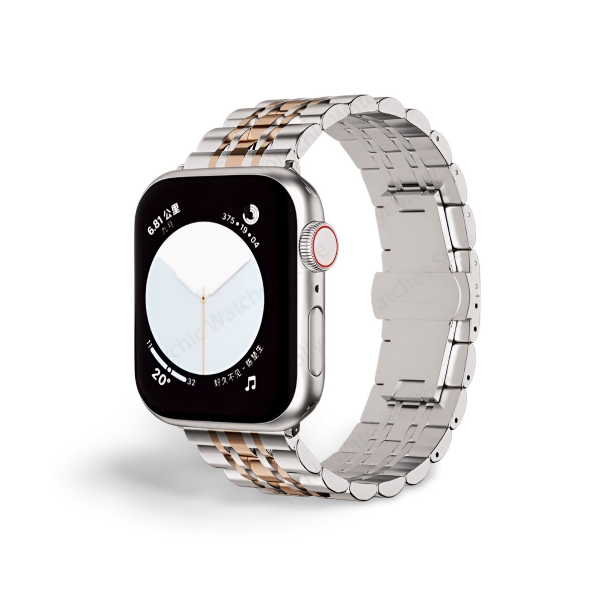 Stainless Steel Mesh Apple Watch Band Series 11/10/9/8/7/6/5/4/ SE / Ultra 1/2/3