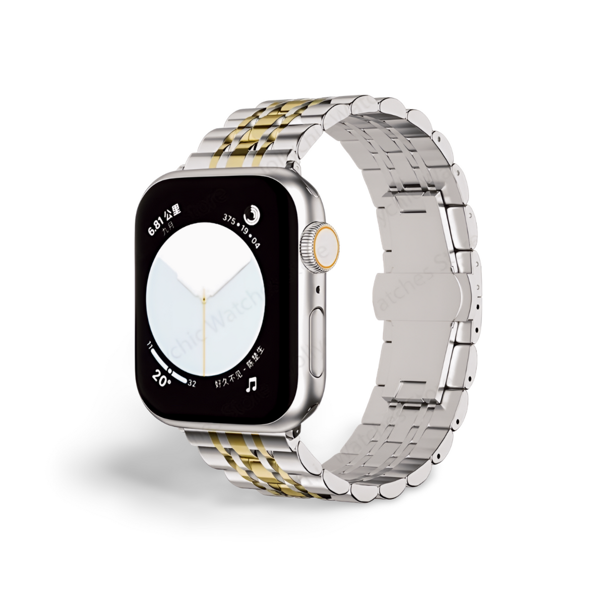 Stainless Steel Mesh Apple Watch Band Series 11/10/9/8/7/6/5/4/ SE / Ultra 1/2/3