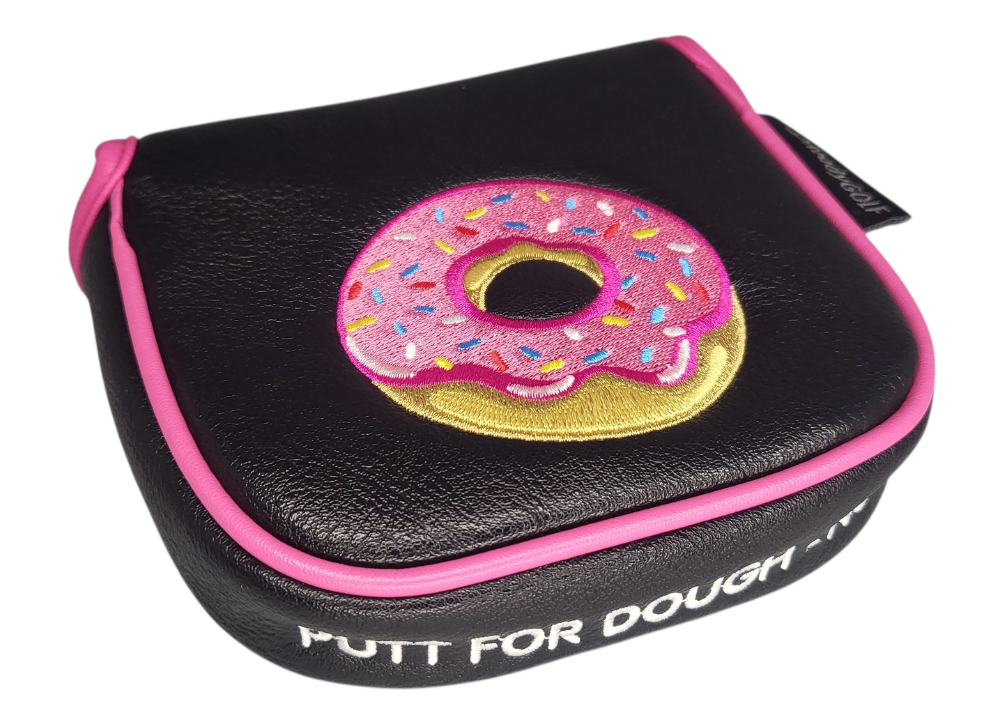 L.A.B. MEZZ OZ Embroidered Center-Shafted Putter Cover by ReadyGOLF - Putt for Dough-Nuts