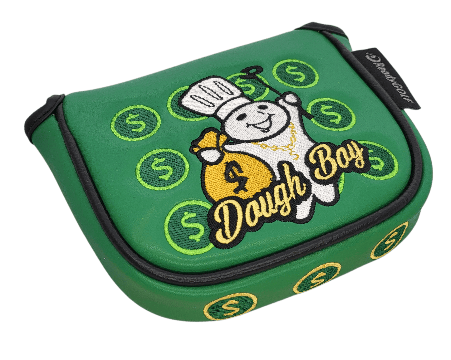 L.A.B. MEZZ OZ Embroidered Center-Shafted Putter Cover by ReadyGOLF - Dough Boy