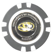 Load image into Gallery viewer, Officially Licensed Missouri Tigers Poker Chip Ball Marker

