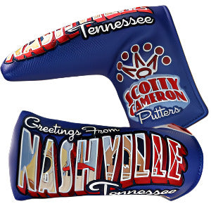 Scotty Cameron - 2017 "Greetings From Nashville" Blade Putter Headcover