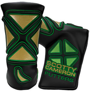 Scotty Cameron - 2017 St. Patrick's Day "Modern Clover" Blade Putter Headcover