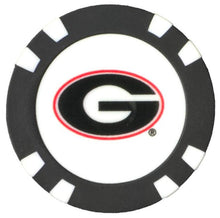 Load image into Gallery viewer, Officially Licensed Georgia Bulldogs Poker Chip Ball Marker
