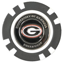 Load image into Gallery viewer, Officially Licensed Georgia Bulldogs Poker Chip Ball Marker
