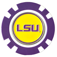 Load image into Gallery viewer, Officially Licensed LSU Tigers Poker Chip Ball Marker
