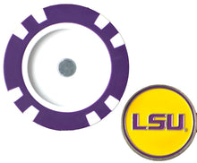 Load image into Gallery viewer, Officially Licensed LSU Tigers Poker Chip Ball Marker
