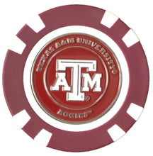 Load image into Gallery viewer, Officially Licensed Texas A&amp;M Aggies Poker Chip Ball Marker
