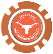 Load image into Gallery viewer, Officially Licensed Texas Longhorns Poker Chip Ball Marker
