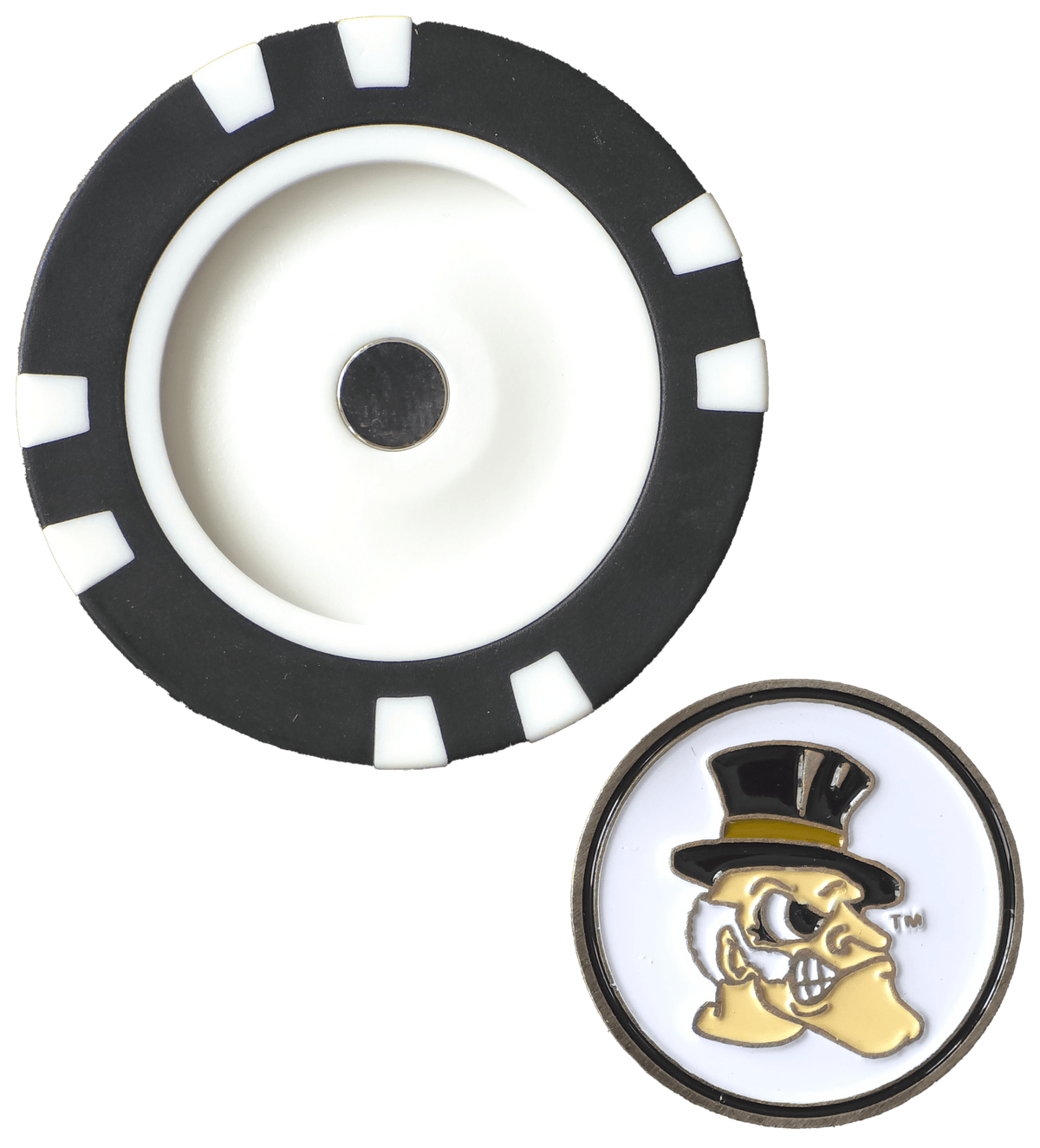 Officially Licensed Wake Forest Demon Deacons Poker Chip Ball Marker