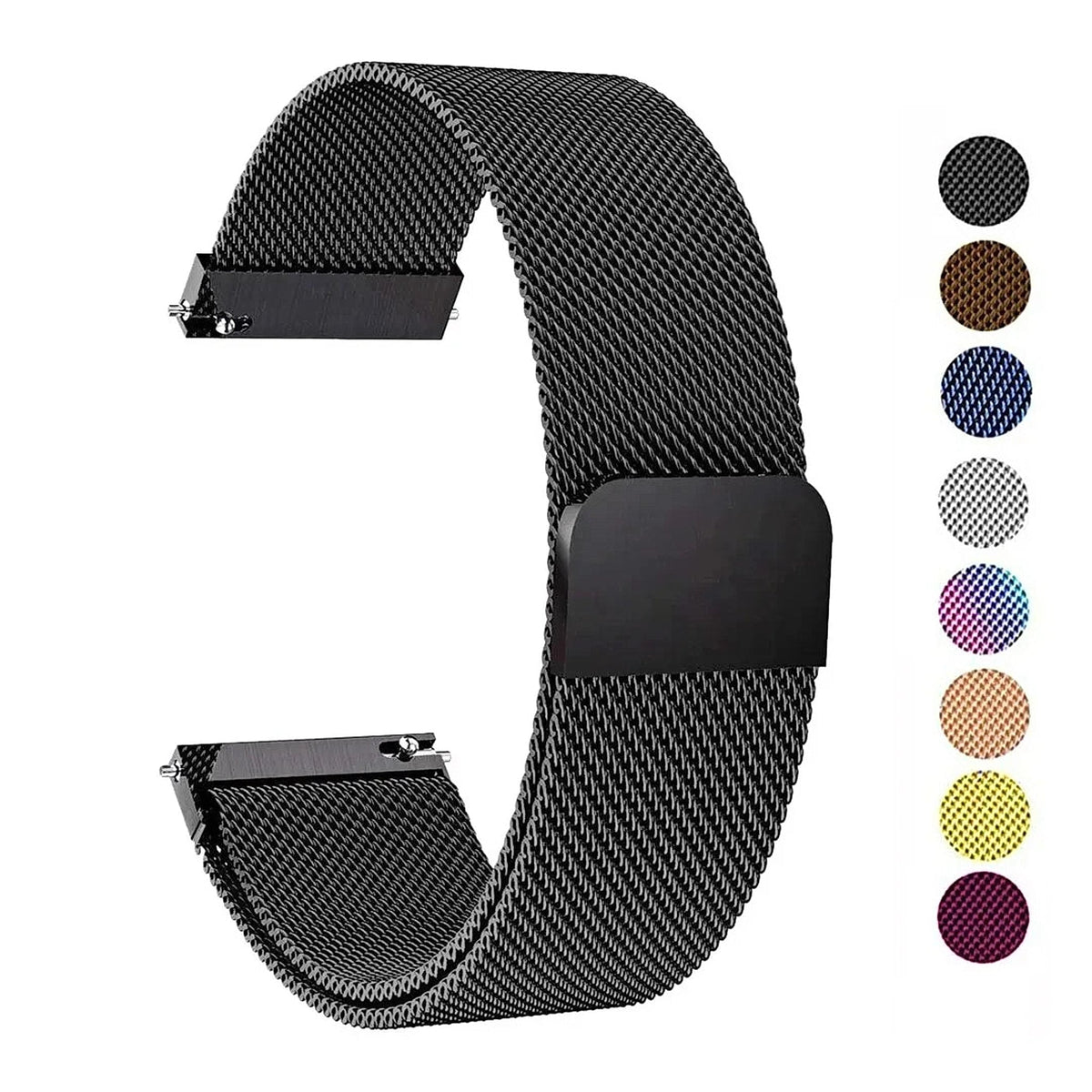 OnePlus Watch Milanese Loop Band, Magnetic Metal Mesh, 28 Colors