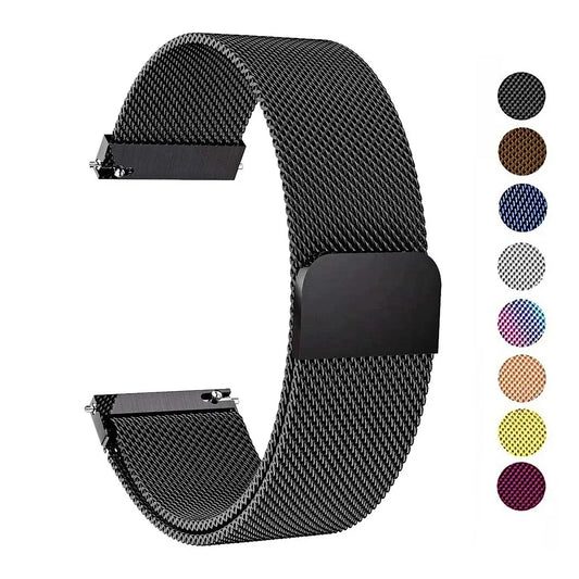 OnePlus Watch Milanese Loop Band, Magnetic Metal Mesh, 28 Colors