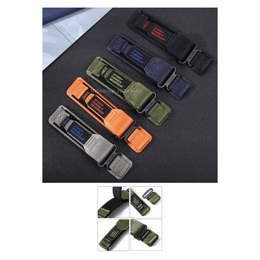 OnePlus Watch Rugged Nylon Band with Hook-and-Loop and Metal Ring