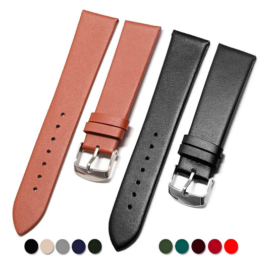 OnePlus Watch Calf Leather Band with Pin Buckle, 8 Colors