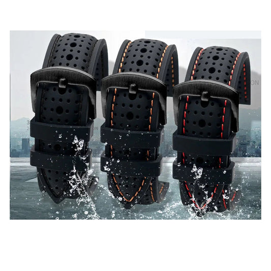 OnePlus Watch Perforated Silicone Band with Contrast Stitching