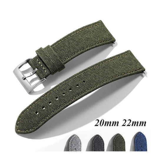 OnePlus Watch Heathered Nylon Fabric Band, Quick Release