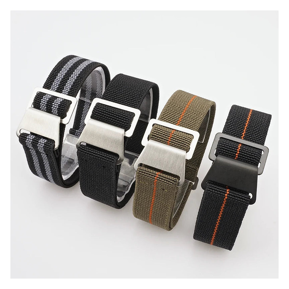 OnePlus Watch Elastic Nylon Band with Metal Hook Clasp