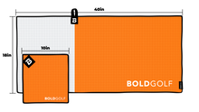 Load image into Gallery viewer, The Classic - Two-Tone Magnetic Golf Towel Set

