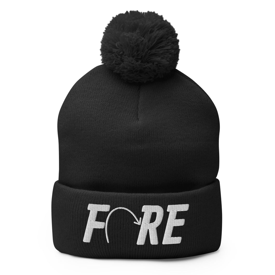 FORE Pom-Pom Beanie