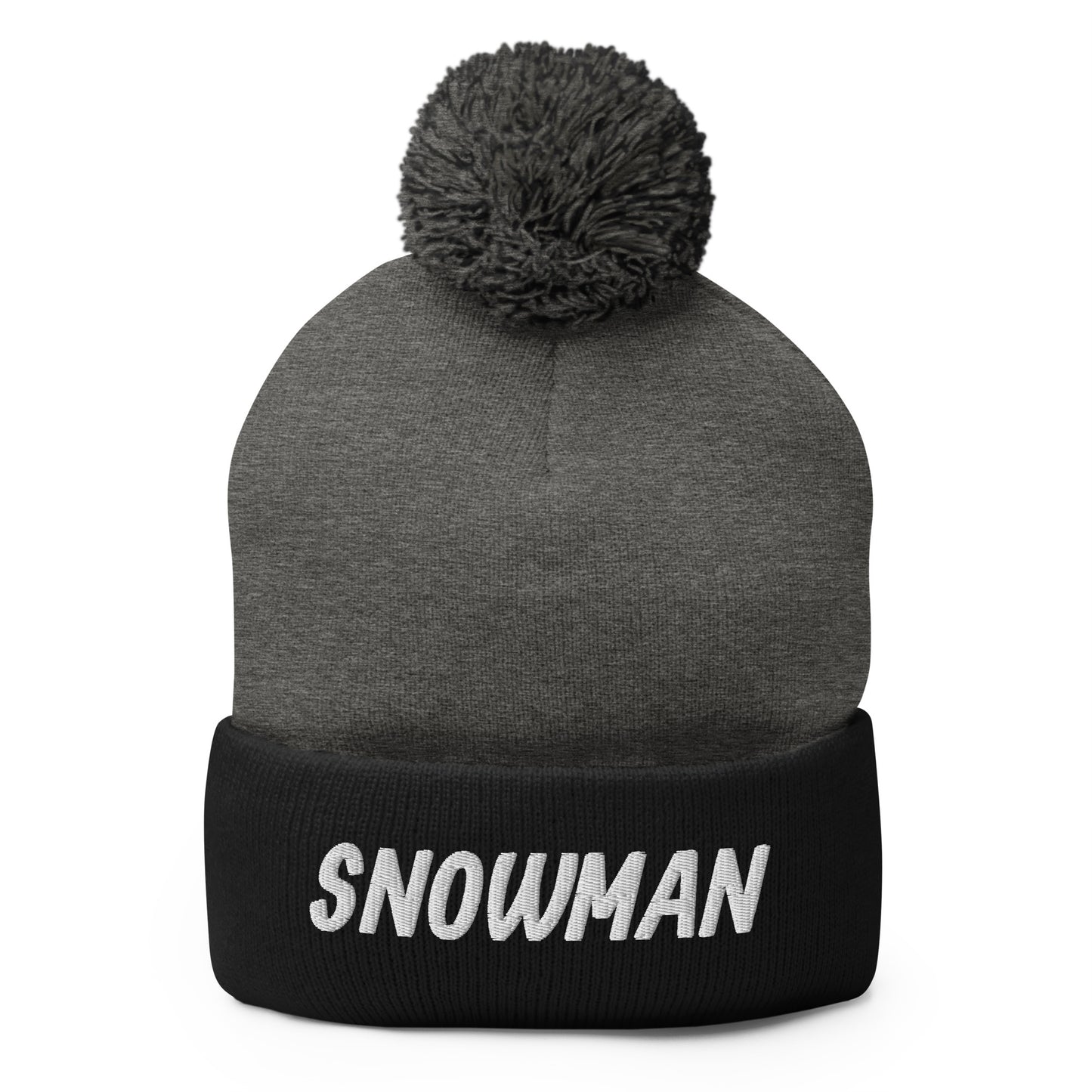 Snowman Pom-Pom Beanie