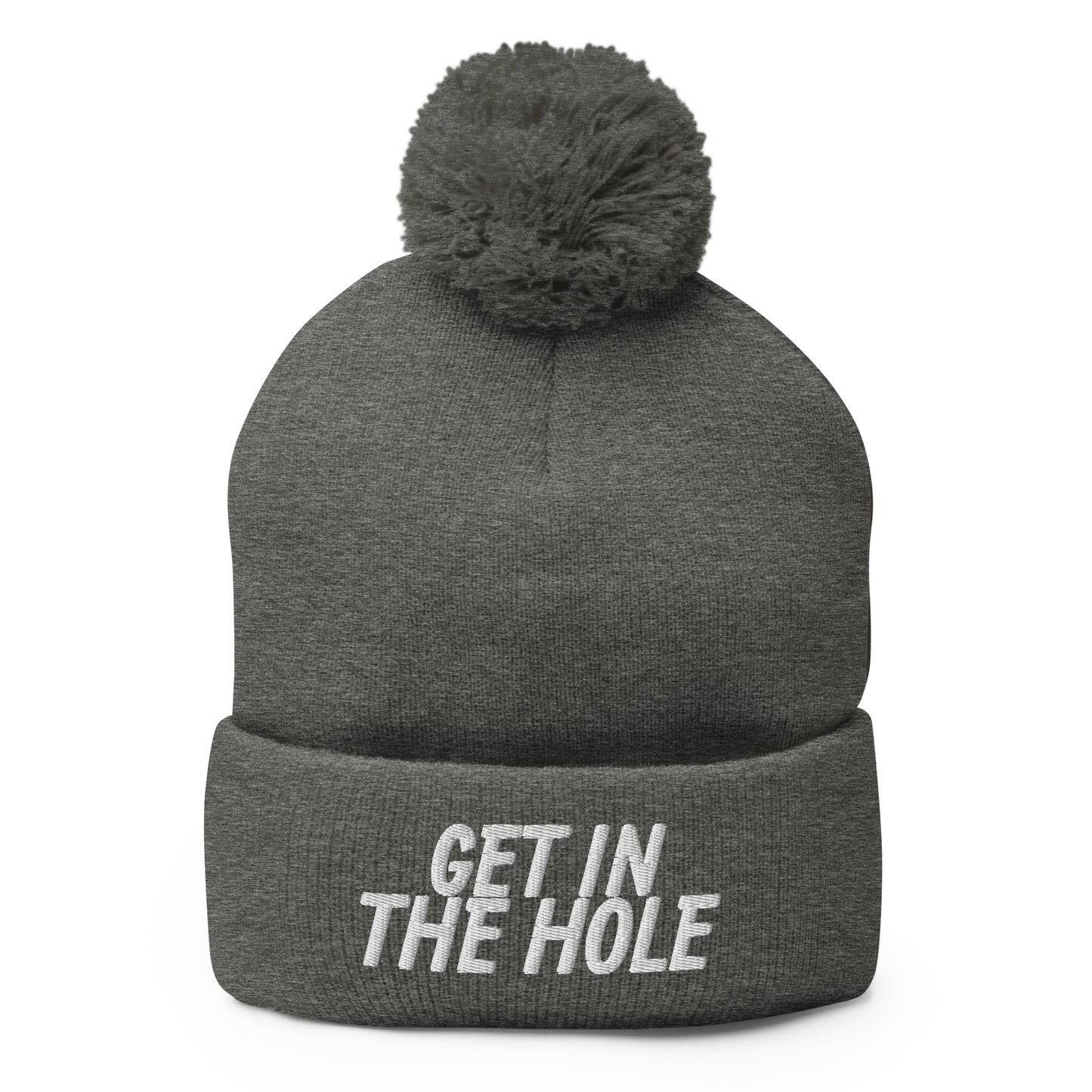 Get in the Hole Pom-Pom Beanie