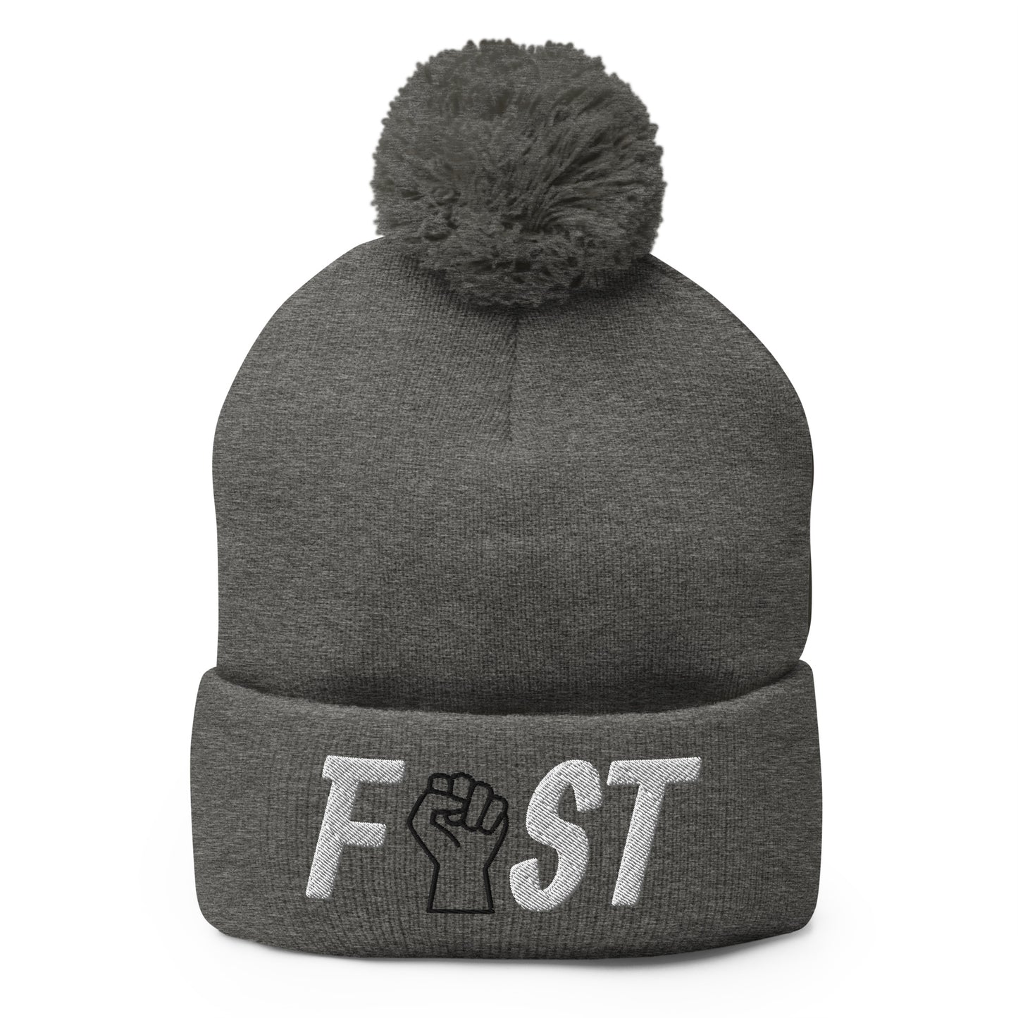 Fist Pom-Pom Beanie