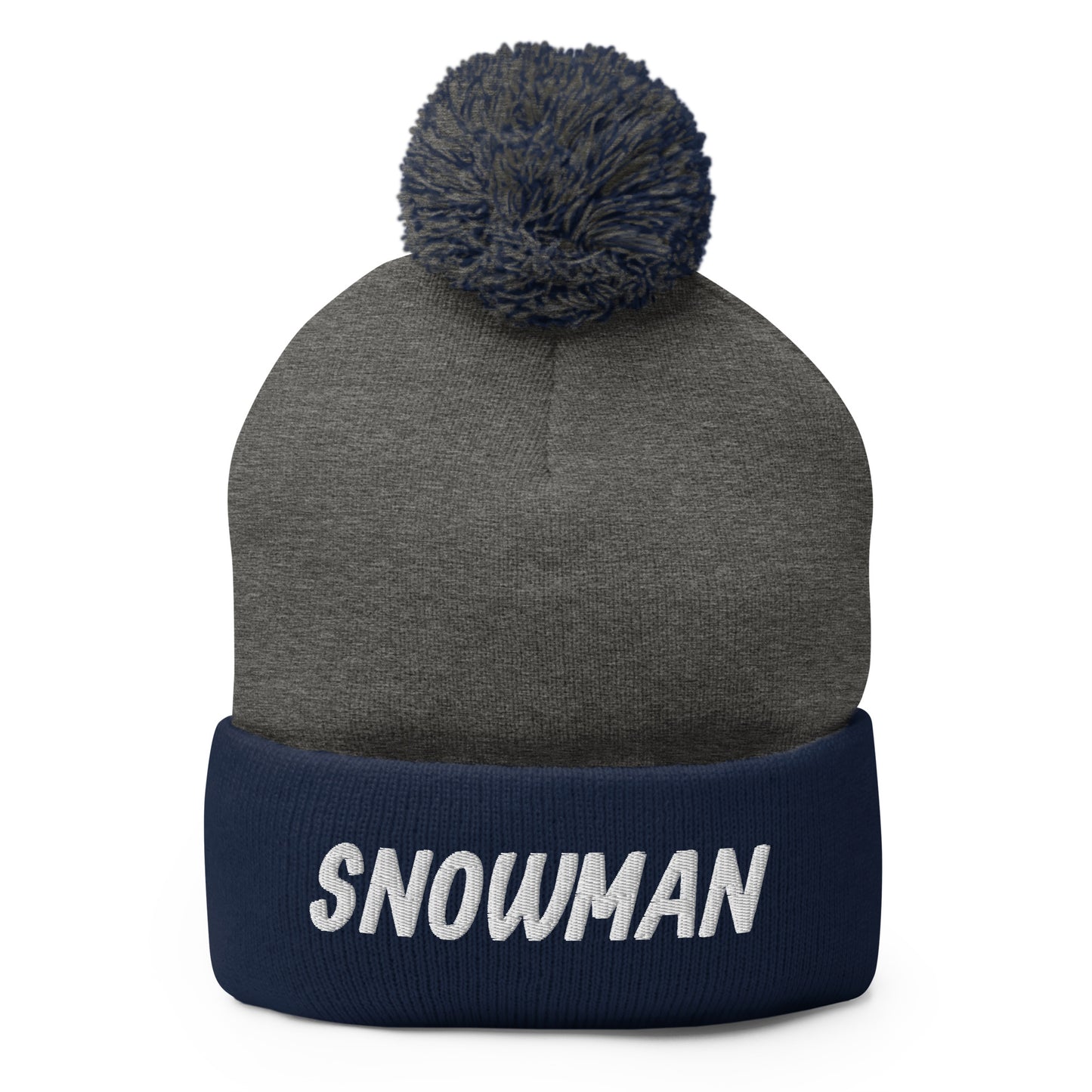 Snowman Pom-Pom Beanie