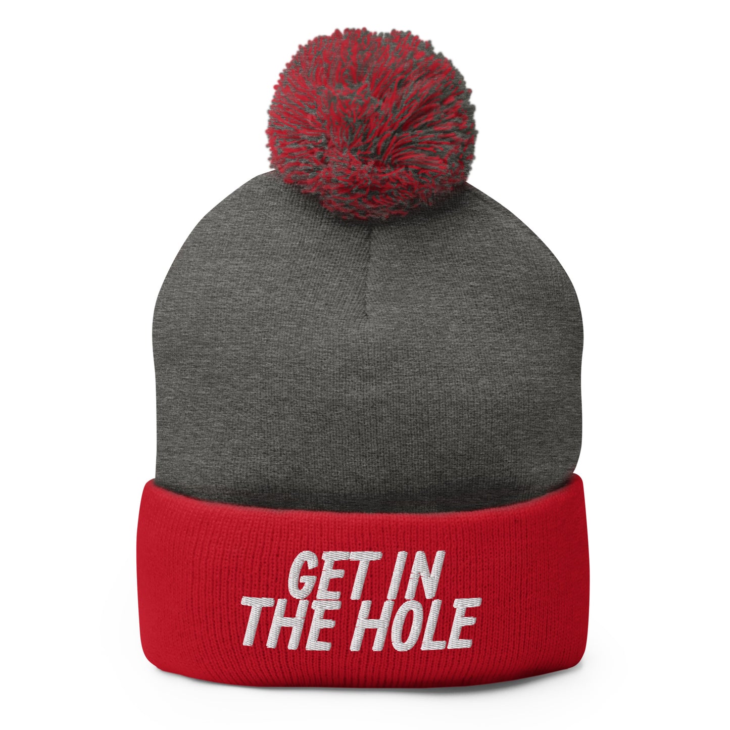 Get in the Hole Pom-Pom Beanie