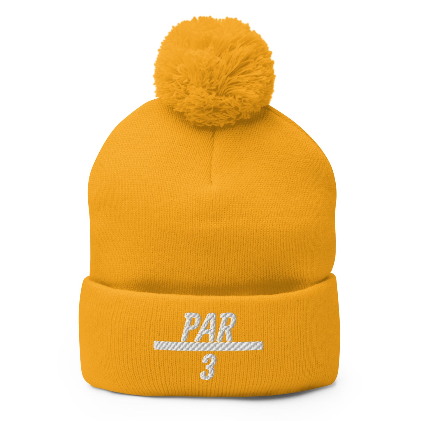 3 Under Par Pom-Pom Beanie